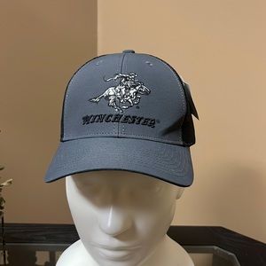 New Winchester Black and Gray Trucker Hat